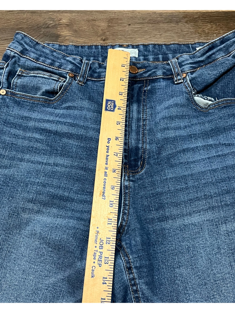 The Oat New York Jeans | Women's 12/31 | Straight Leg | Medium-Dark Wash - Picture 2 of 8